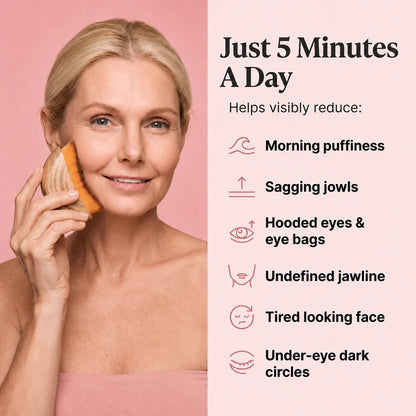 Broovr™ Sculpt & De-Puff Face Brush
